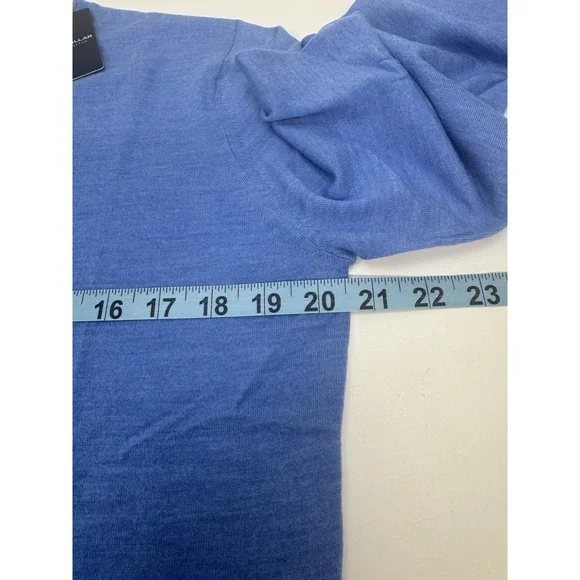NWT Peter Millar Excursionist Flex Crewneck‎ Sweater MRNA Marina Blue SMALL $298